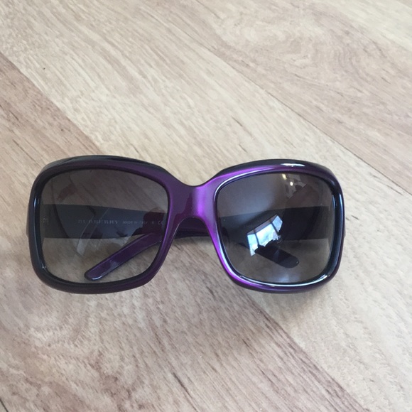 burberry sunglasses purple